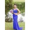 Long Royal Blue Lace Prom Dress Formal Evening Gowns 901478
