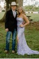 Elegant Strapless Sequin Prom Dress Formal Evening Gowns 901484 Elegant Strapless Sequin Prom Dress Formal Evening Gowns 901484