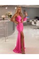 Elegant One Shoulder Two Pieces Prom Dress Formal Evening Gowns 901488