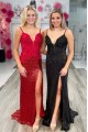 Elegant Sequin Spaghetti Straps Prom Dress Formal Evening Gowns 901496