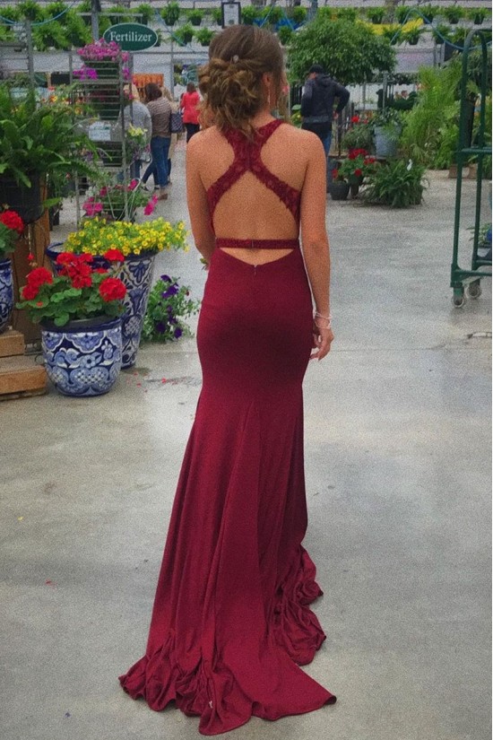 Mermaid Beaded Lace Long Prom Dress Formal Evening Gowns 901498 Mermaid Beaded Lace Long Prom Dress Formal Evening Gowns 901498