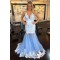 Elegant Mermaid Lace Long Prom Dress Formal Evening Gowns 901505