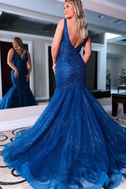 Elegant Lace and Tulle Prom Dress Formal Evening Gowns 901509