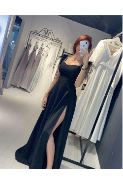 Long Black Prom Dress Formal Evening Gowns 901515