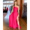 Sheath One Shoulder Beaded Long Prom Dress Formal Evening Gowns 901523