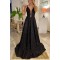 Long Black Sequin Prom Dresses Formal Evening Gowns 901533