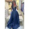A-Line Off the Shoulder Prom Dresses Formal Evening Gowns 901539