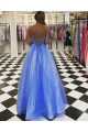 Long Blue Sparkle Prom Dresses Formal Evening Gowns 901544 Long Blue Sparkle Prom Dresses Formal Evening Gowns 901544