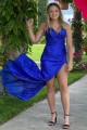 Long Royal Blue Sparkle Prom Dresses Formal Evening Gowns 901545