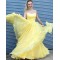 Long Yellow Prom Dresses Formal Evening Gowns 901553