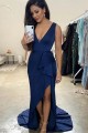 Sheath V Neck Long Prom Dresses Formal Evening Gowns 901559 Sheath V Neck Long Prom Dresses Formal Evening Gowns 901559