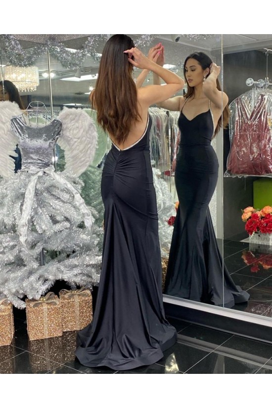Long Black Mermaid Prom Dresses Formal Evening Gowns 901569 Long Black Mermaid Prom Dresses Formal Evening Gowns 901569