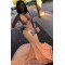 Long Mermaid Lace Prom Dresses Formal Evening Gowns 901593