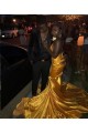 Long Yellow Mermaid Lace Prom Dresses Formal Evening Gowns 901595 Long Yellow Mermaid Lace Prom Dresses Formal Evening Gowns 901595