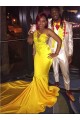 Long Yellow Mermaid One Shoulder Prom Dresses Formal Evening Gowns 901597 Long Yellow Mermaid One Shoulder Prom Dresses Formal Evening Gowns 901597
