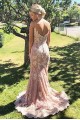 Mermaid Spaghetti Straps Long Lace Beaded Prom Dresses Formal Evening Gowns 901608 Mermaid Spaghetti Straps Long Lace Beaded Prom Dresses Formal Evening Gowns 901608