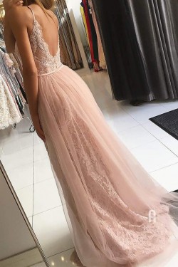 Elegant Mermaid Beaded Lace Prom Dresses Formal Evening Gowns 901610