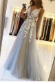 A-Line Lace Prom Dresses Formal Evening Gowns 901616 A-Line Lace Prom Dresses Formal Evening Gowns 901616
