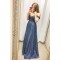 A-Line Sparkle Off the Shoulder Prom Dresses Formal Evening Gowns 901621
