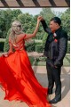 A-Line Long Red Prom Dresses Formal Evening Gowns 901622