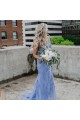 Elegant Long Lace and Tulle Prom Dresses Formal Evening Gowns 901633