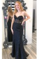 Elegant Sheath Sweetheart Lace Prom Dresses Formal Evening Gowns 901641