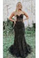 Elegant Sheath Sweetheart Lace Prom Dresses Formal Evening Gowns 901641