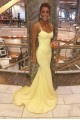 Long Yellow Mermaid Beaded Prom Dresses Formal Evening Gowns 901646 Long Yellow Mermaid Beaded Prom Dresses Formal Evening Gowns 901646