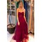 A-Line Sweetheart Lace and Tulle Prom Dresses Formal Evening Gowns 901654