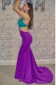 Long Mermaid One Shoulder Prom Dresses Formal Evening Gowns 901658