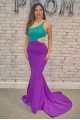 Long Mermaid One Shoulder Prom Dresses Formal Evening Gowns 901658