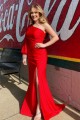 Long Mermaid One Shoulder Orange Prom Dresses Formal Evening Gowns 901660 Long Mermaid One Shoulder Orange Prom Dresses Formal Evening Gowns 901660