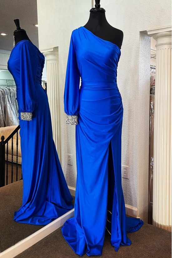 Long Mermaid One Shoulder Orange Prom Dresses Formal Evening Gowns 901660 Long Mermaid One Shoulder Orange Prom Dresses Formal Evening Gowns 901660