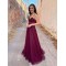 Long Grape Purple Prom Dresses Formal Evening Gowns 901662