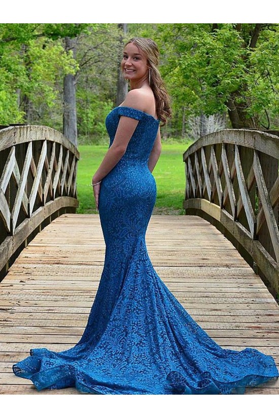 Long Mermaid Lace Prom Dresses Formal Evening Gowns 901664 Long Mermaid Lace Prom Dresses Formal Evening Gowns 901664