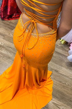 Long Mermaid Beaded Prom Dresses Formal Evening Gowns 901676