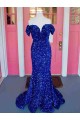 Long Red Sequin Off the Shoulder Prom Dresses Formal Evening Gowns 901689 Long Red Sequin Off the Shoulder Prom Dresses Formal Evening Gowns 901689