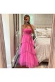 Long Pink Prom Dresses Formal Evening Gowns 901693