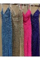 Elegant Long Pink Prom Dresses Formal Evening Gowns 901703
