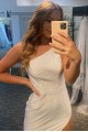 Long White One Shoulder Prom Dresses Formal Evening Gowns 901719 Long White One Shoulder Prom Dresses Formal Evening Gowns 901719