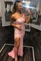Long Pink One Shoulder Sparkle Sequin Prom Dresses Formal Evening Gowns 901724 Long Pink One Shoulder Sparkle Sequin Prom Dresses Formal Evening Gowns 901724