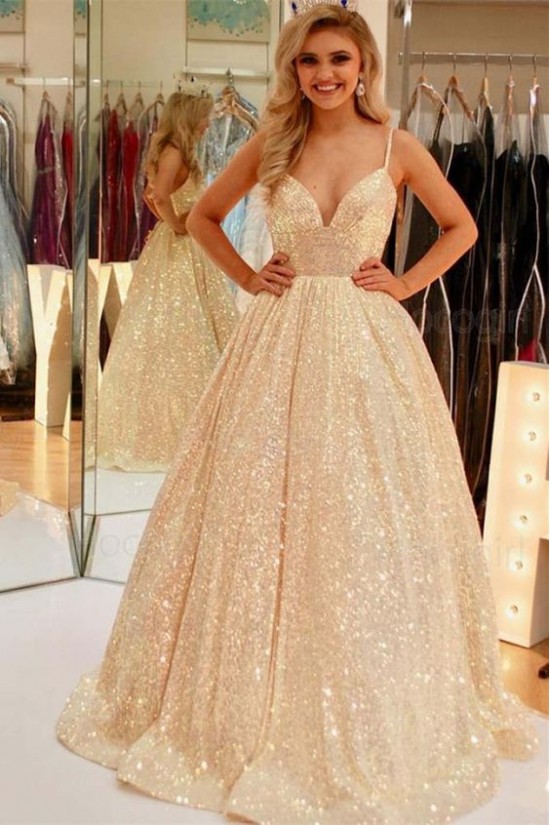 Long-Pink-Sparkle-Sequins-Prom-Dresses-Formal-Evening-Gowns-901729