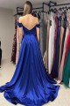 Long Royal Blue Off the Shoulder Prom Dresses Formal Evening Gowns 901733 Long Royal Blue Off the Shoulder Prom Dresses Formal Evening Gowns 901733