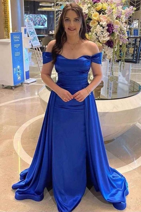 Long Royal Blue Off the Shoulder Prom Dresses Formal Evening Gowns 901733 Long Royal Blue Off the Shoulder Prom Dresses Formal Evening Gowns 901733