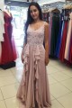 Long Red Lace and Chiffon Prom Dresses Formal Evening Gowns 901734 Long Red Lace and Chiffon Prom Dresses Formal Evening Gowns 901734