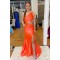 Mermaid Long One Shoulder Prom Dresses Formal Evening Gowns 901761