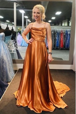 Simple Long Prom Dresses Formal Evening Gowns 901770