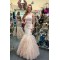 Mermaid Two Pieces Lace and Tulle Prom Dresses Formal Evening Gowns 901781