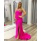 Long Mermaid Fuchsia Prom Dresses Formal Evening Gowns 901783
