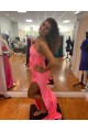 Long One Shoulder Prom Dresses Formal Evening Gowns 901790